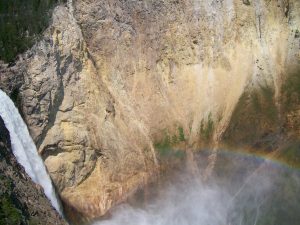 The Waterfall at the Grand Canyon of the Yellowstone